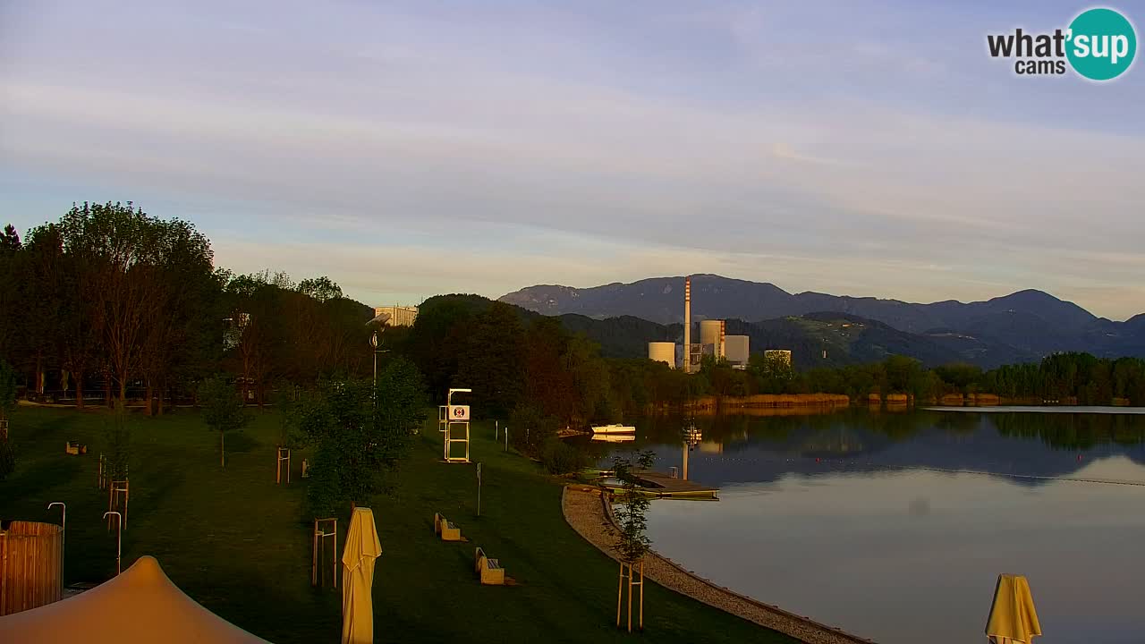Velenje Lake Webcam – Live from Velenje Beach