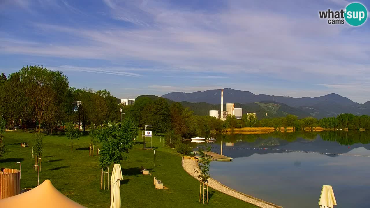 Velenje Lake Webcam – Live from Velenje Beach
