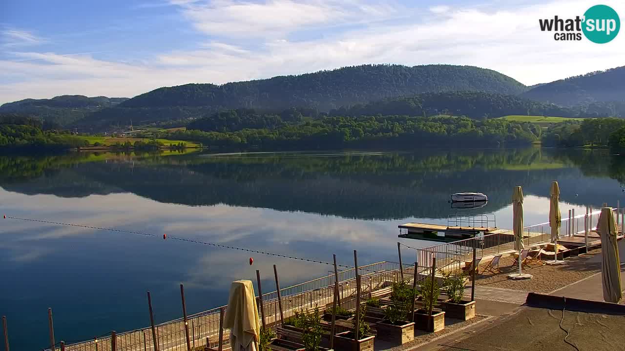 Webcam lac de Velenje – Vue en direct depuis Velenje Beach