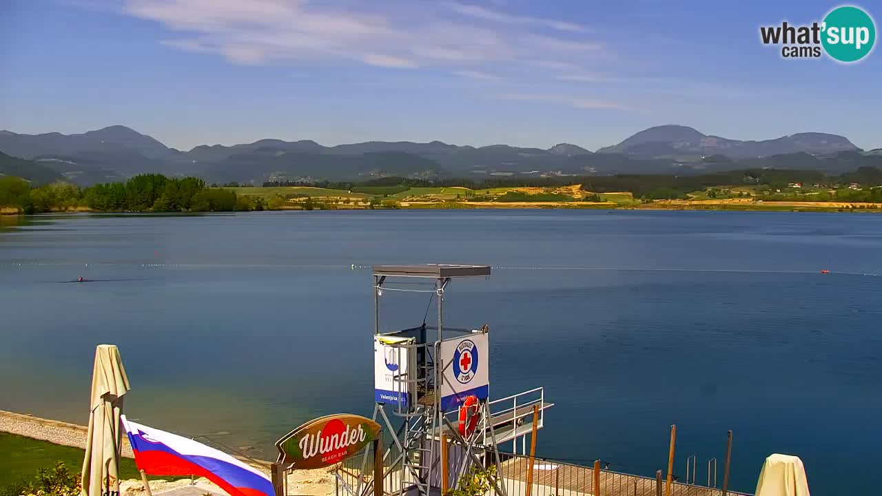 Webcam Lago di Velenje – Spiaggia di Velenje in diretta