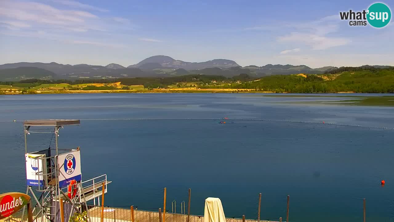 Web kamera Velenjsko jezero – Plaža Velenje uživo