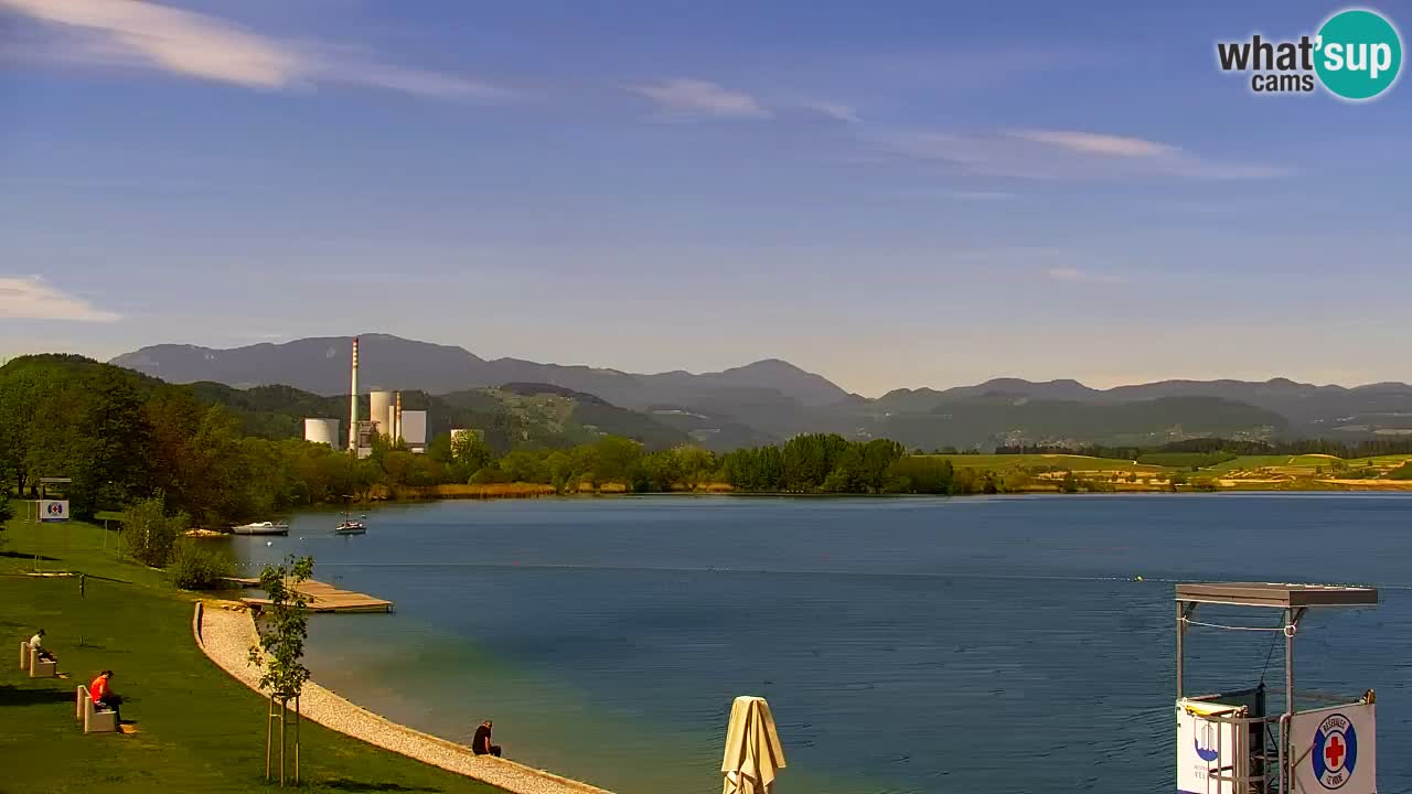Velenje Lake Webcam – Live from Velenje Beach