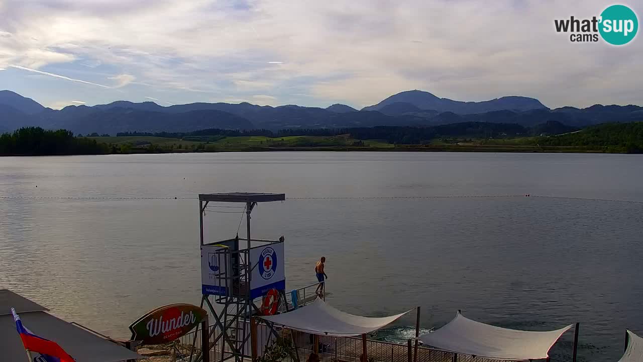 Webcam Lago di Velenje – Spiaggia di Velenje in diretta