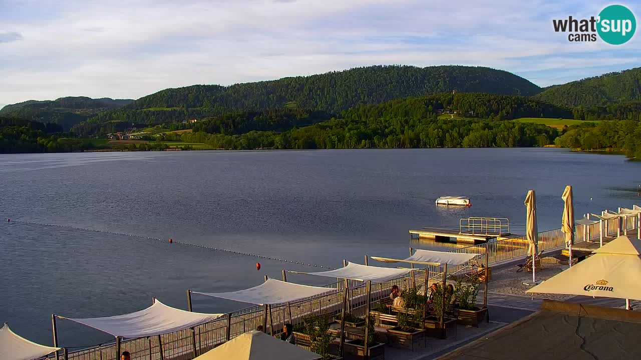 Webcam lago Velenje – Vista en directo desde Velenje Beach