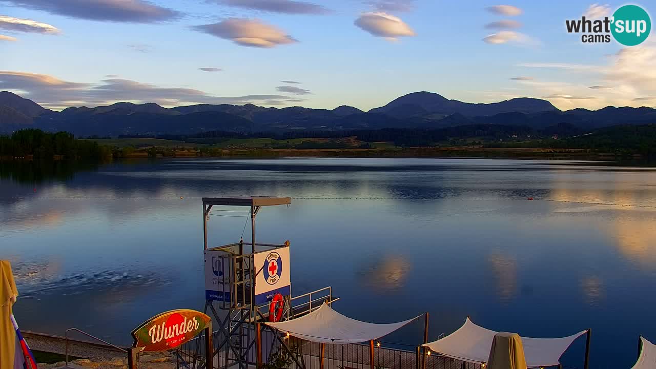 Webcam Lago di Velenje – Spiaggia di Velenje in diretta