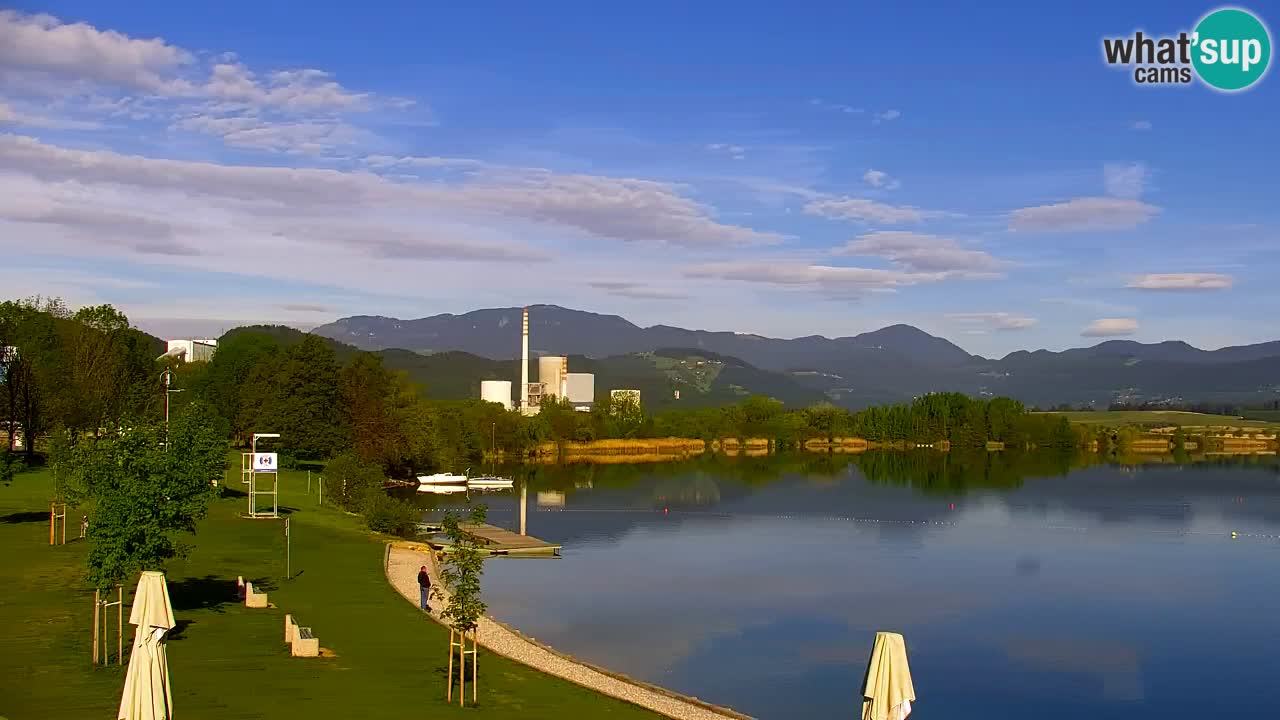 Web kamera Velenjsko jezero – Plaža Velenje uživo