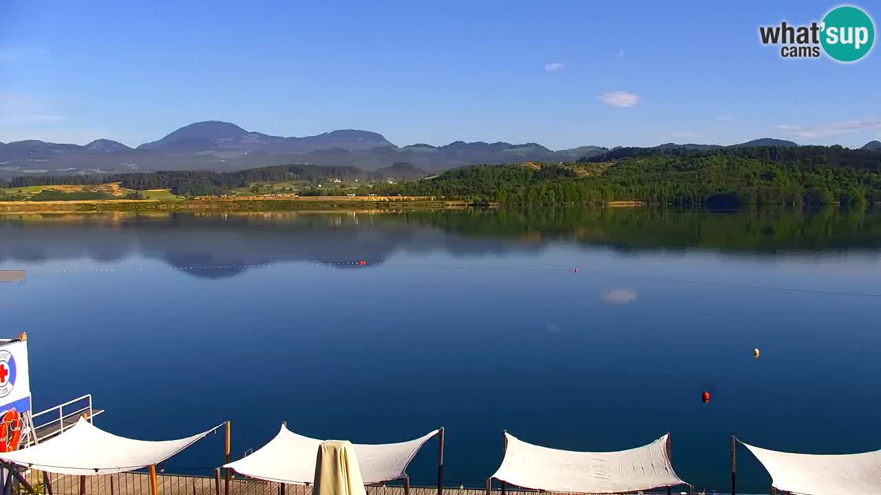 Webcam Lago di Velenje – Spiaggia di Velenje in diretta