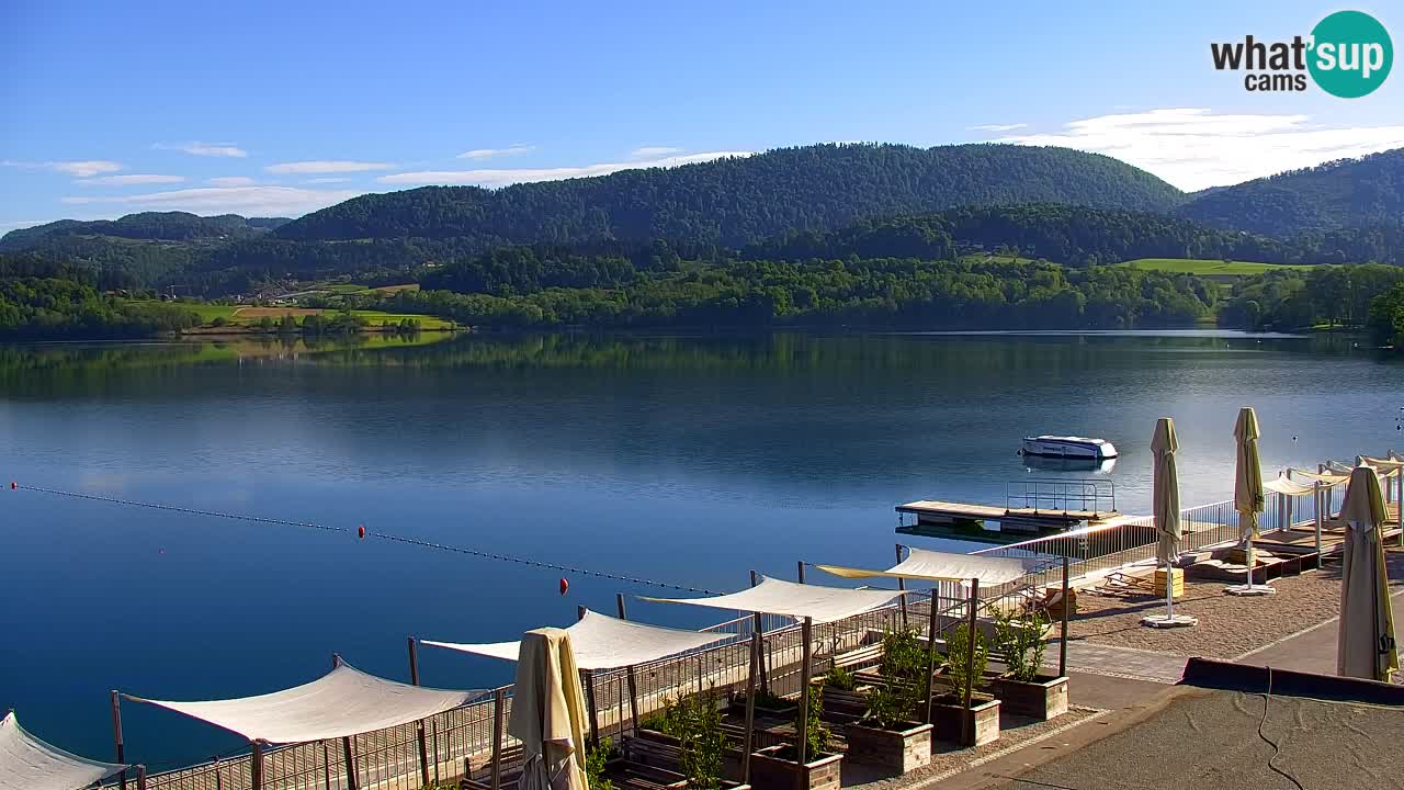 Webcam Lago di Velenje – Spiaggia di Velenje in diretta