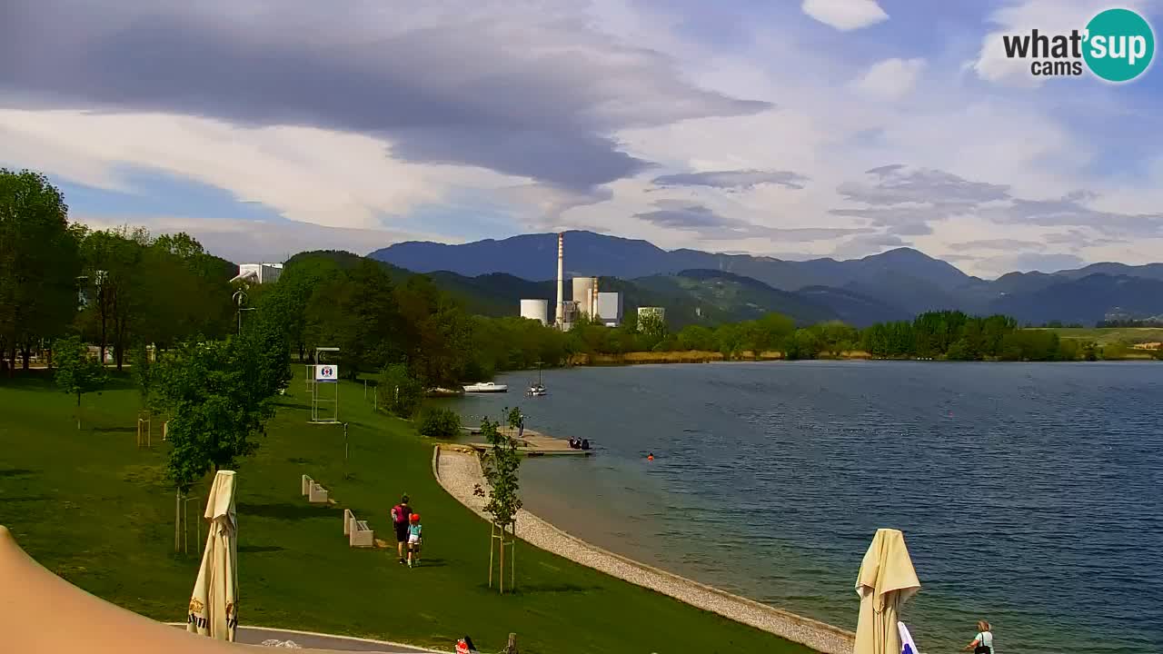 Velenje Lake Webcam – Live from Velenje Beach