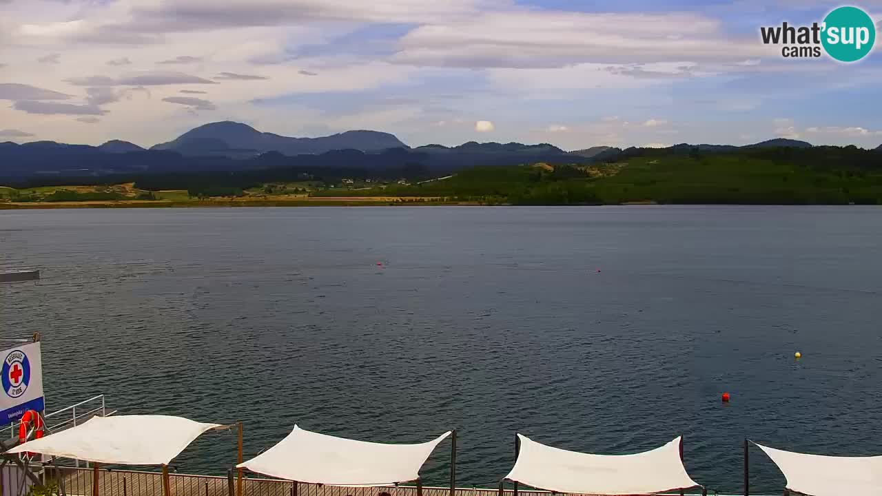 Webcam lac de Velenje – Vue en direct depuis Velenje Beach