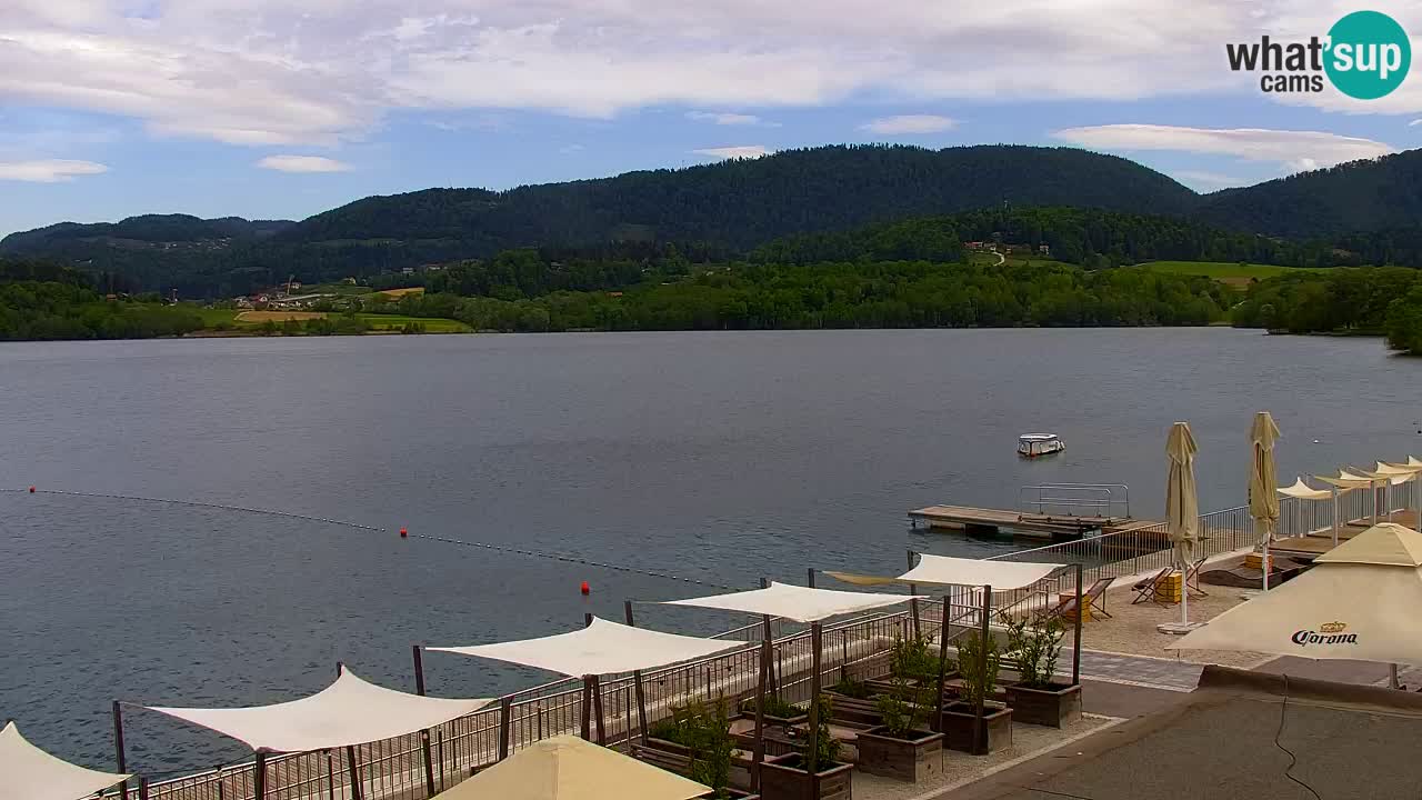 Webcam Lago di Velenje – Spiaggia di Velenje in diretta