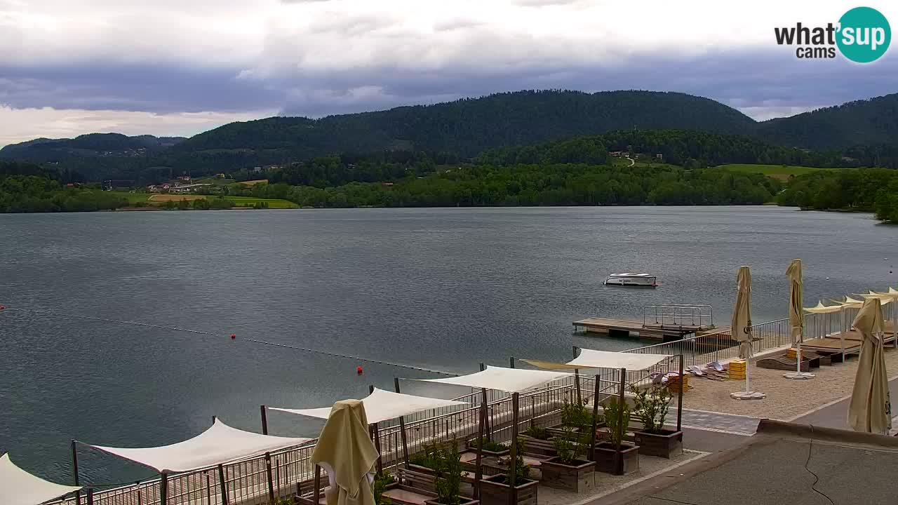 Web kamera Velenjsko jezero – Plaža Velenje uživo