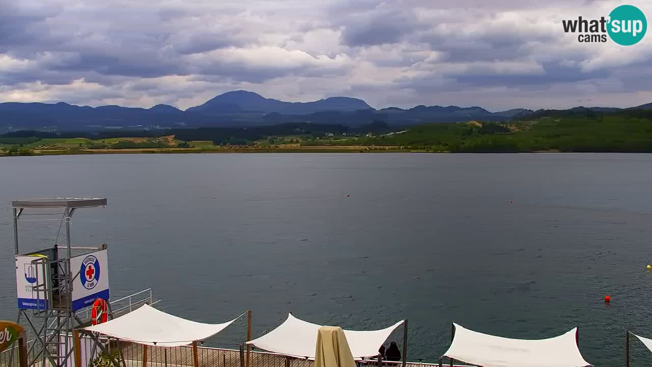 Webcam Lago di Velenje – Spiaggia di Velenje in diretta