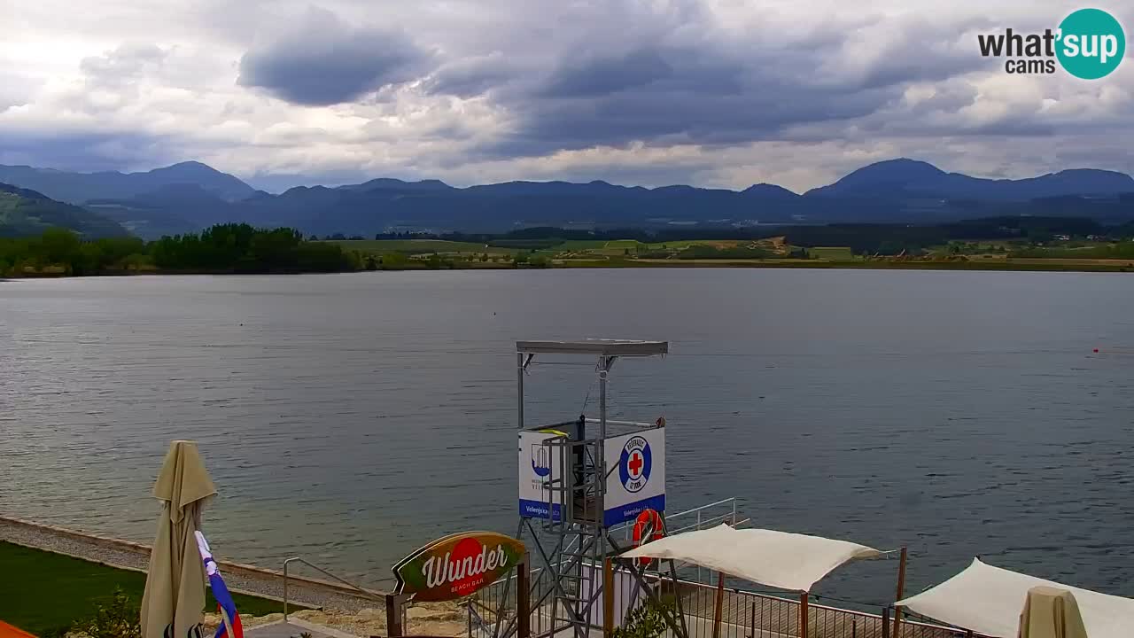 Webcam lago Velenje – Vista en directo desde Velenje Beach
