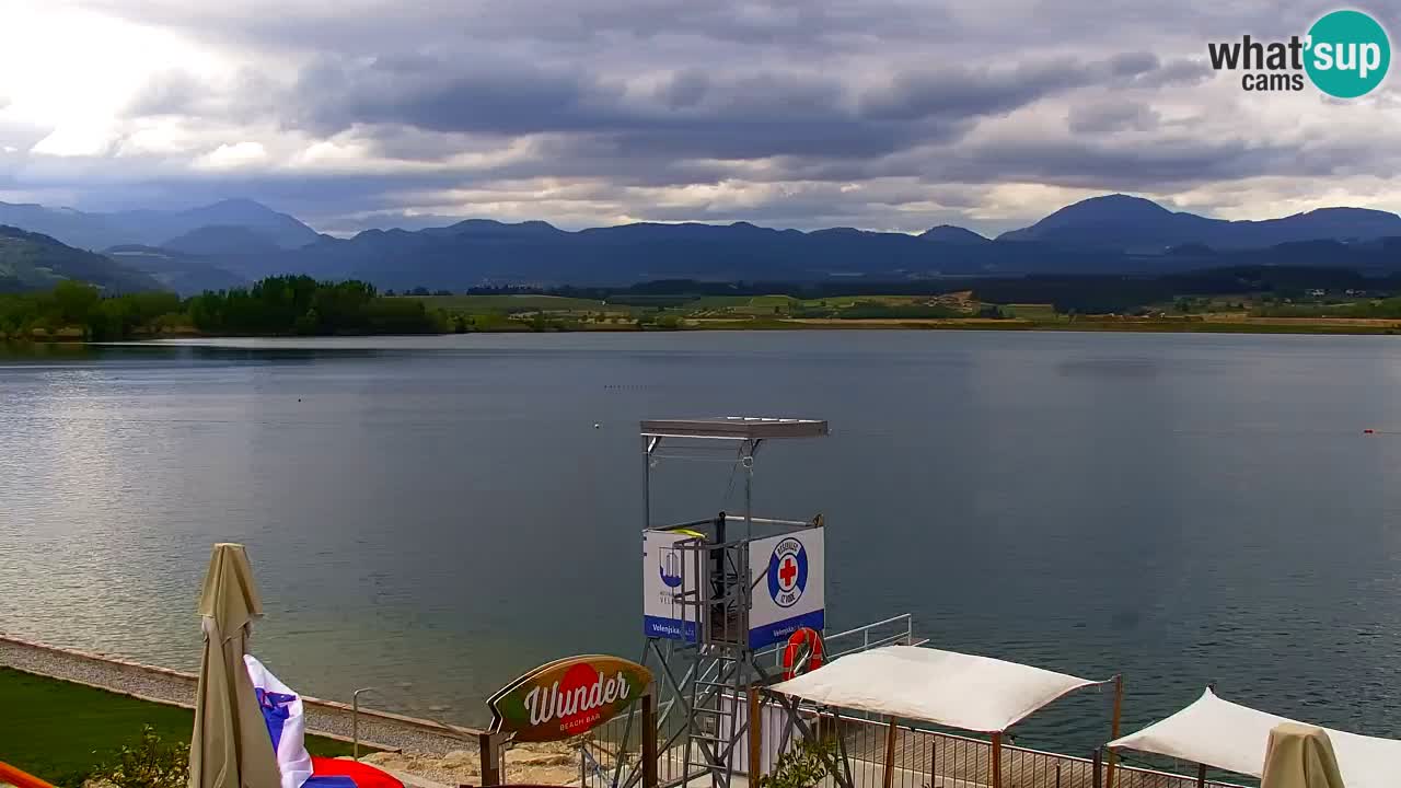 Web kamera Velenjsko jezero – Plaža Velenje uživo