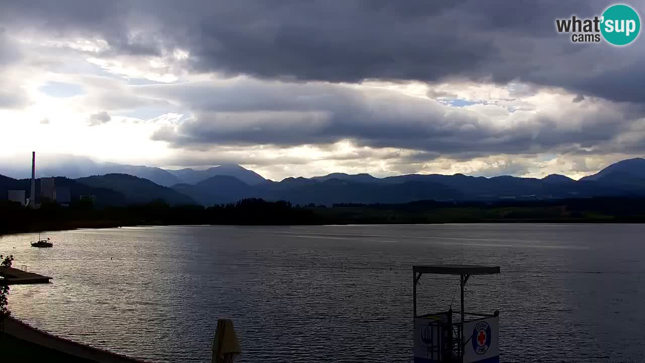 Webcam Lago di Velenje – Spiaggia di Velenje in diretta