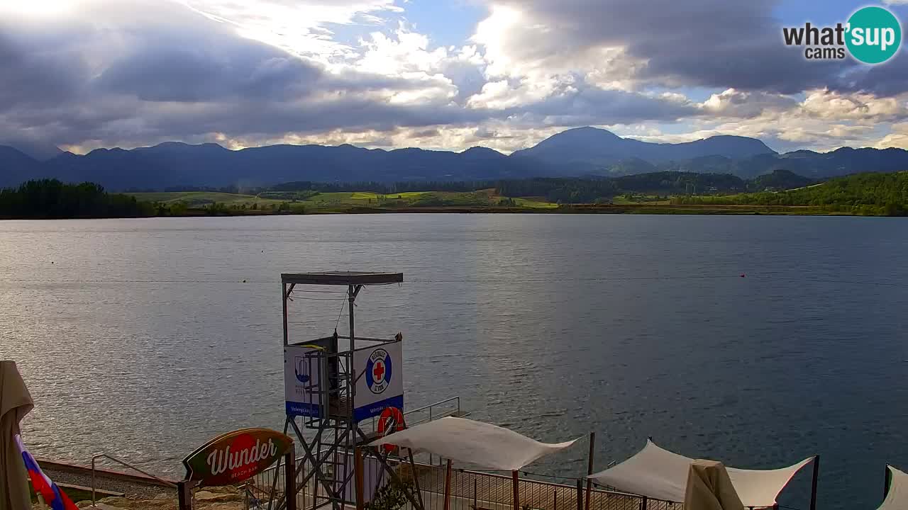 Webcam Lago di Velenje – Spiaggia di Velenje in diretta