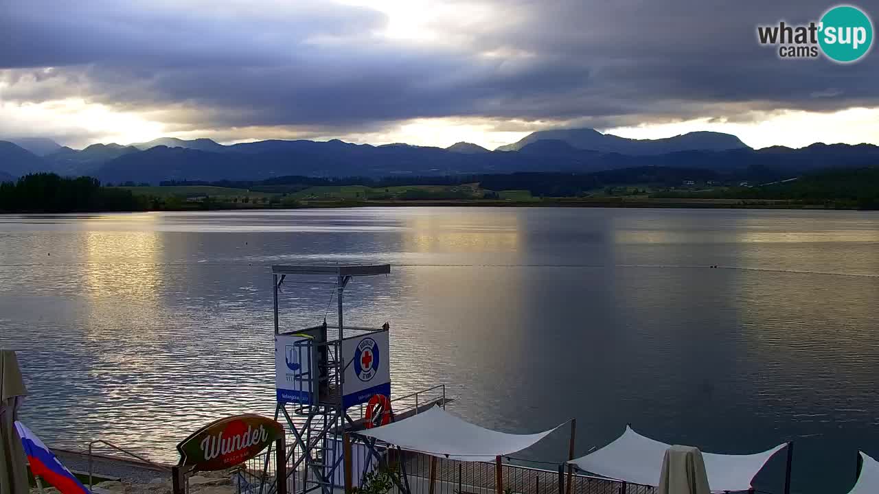 Webcam Lago di Velenje – Spiaggia di Velenje in diretta