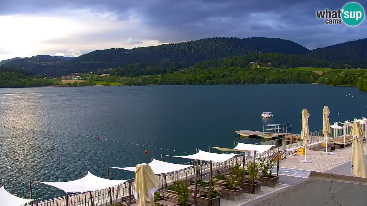 Webcam Lago di Velenje – Spiaggia di Velenje in diretta