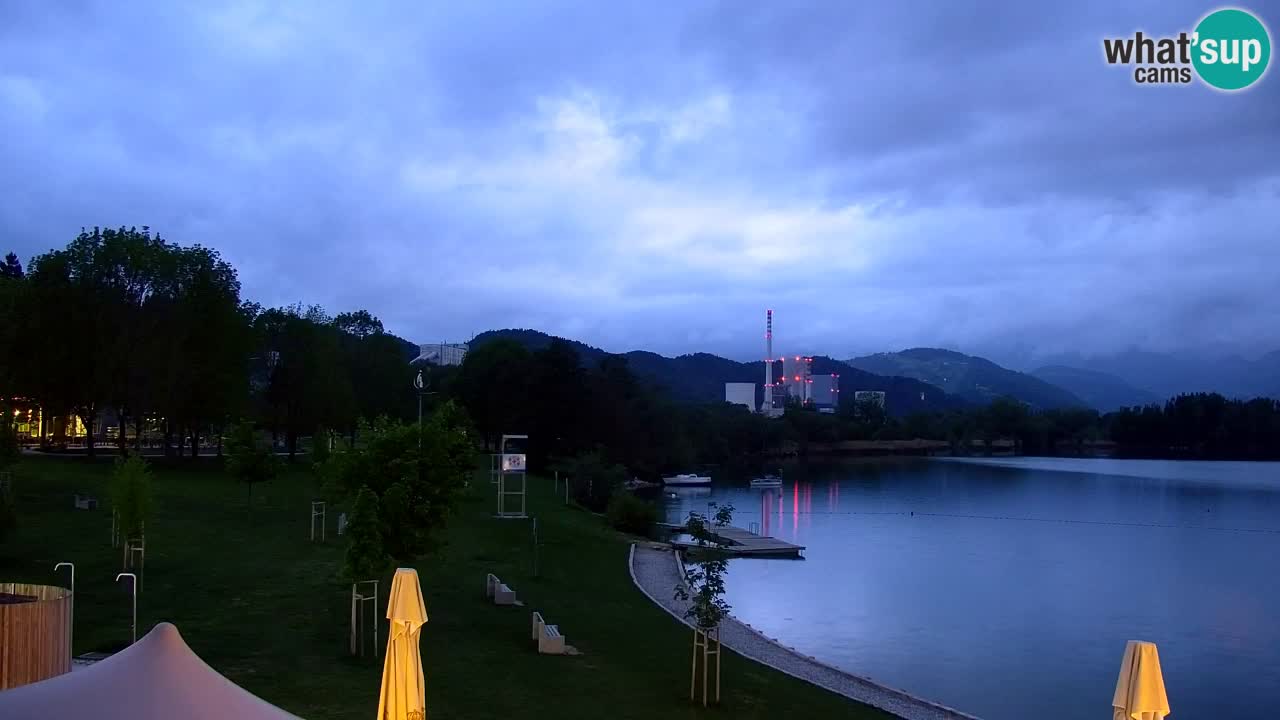 Web kamera Velenjsko jezero – Plaža Velenje uživo