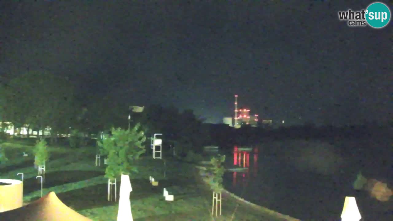 Webcam lac de Velenje – Vue en direct depuis Velenje Beach