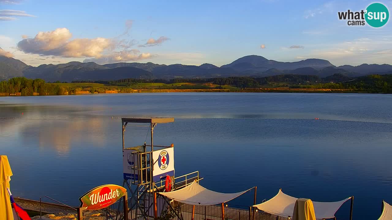 Webcam lac de Velenje – Vue en direct depuis Velenje Beach