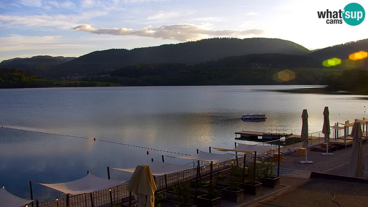 Web kamera Velenjsko jezero – Plaža Velenje uživo