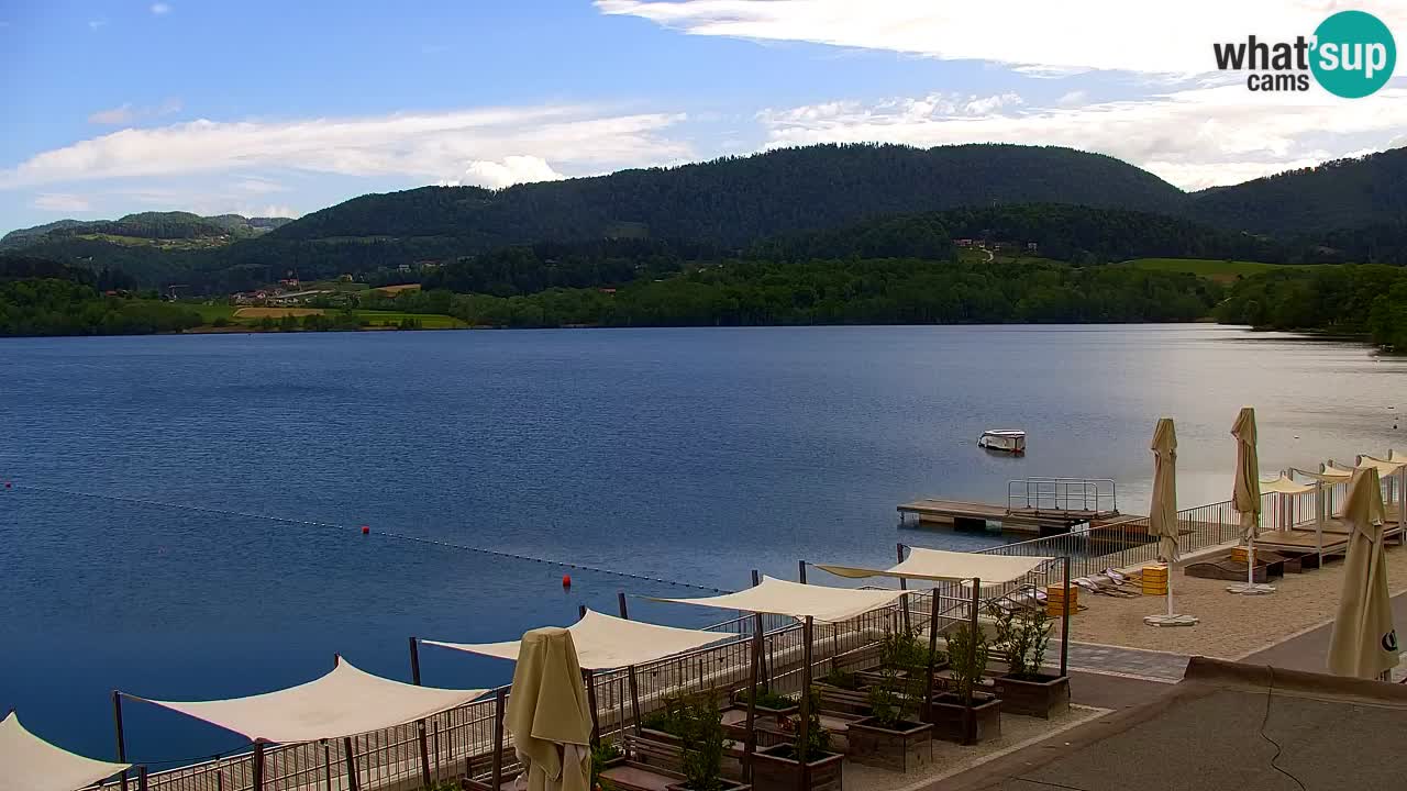 Webcam Lago di Velenje – Spiaggia di Velenje in diretta