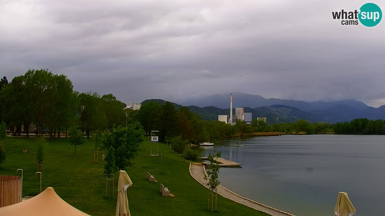 Web kamera Velenjsko jezero – Plaža Velenje uživo