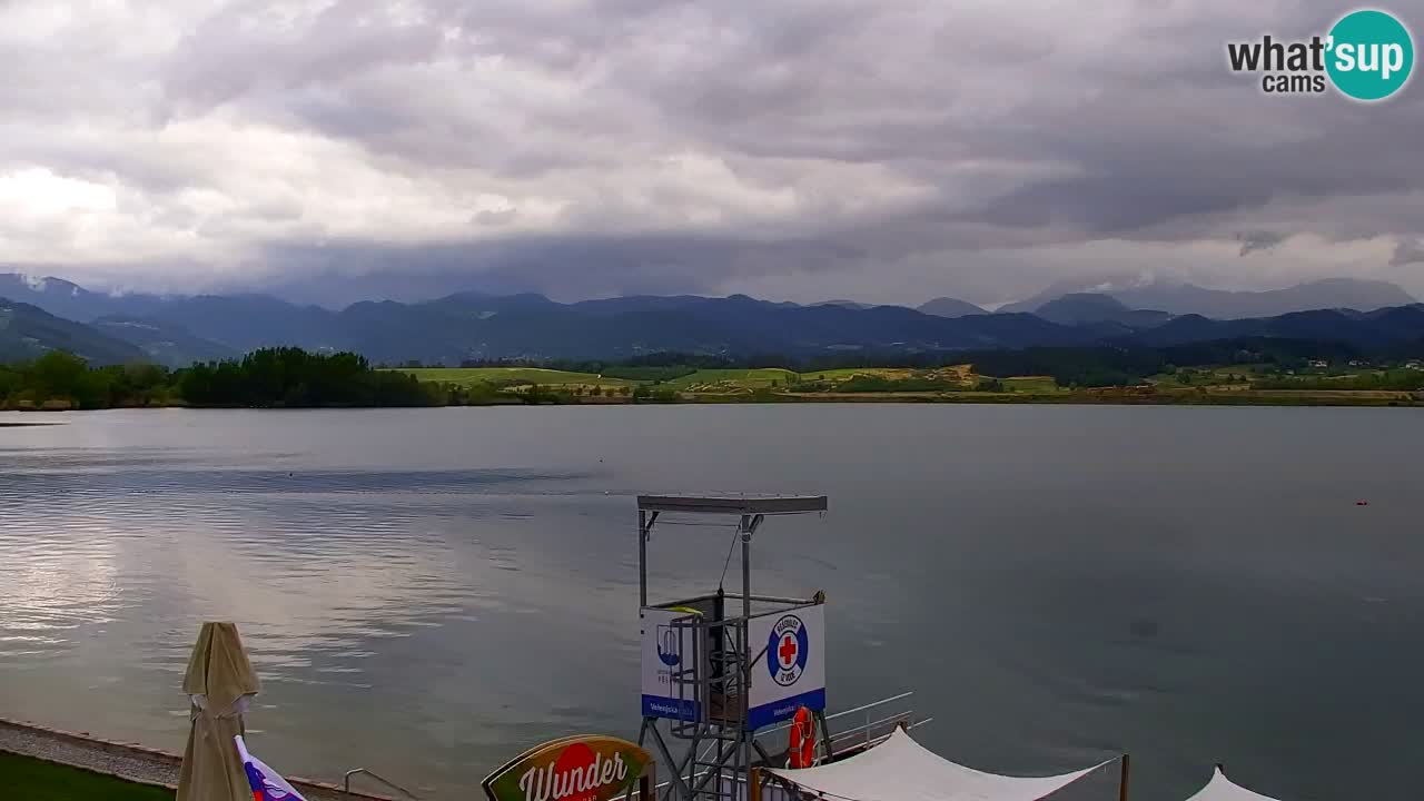 Web kamera Velenjsko jezero – Plaža Velenje uživo