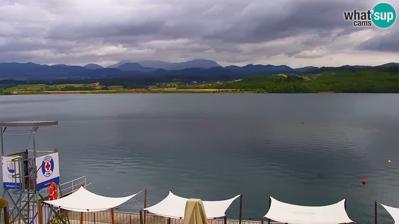 Web kamera Velenjsko jezero – Plaža Velenje uživo