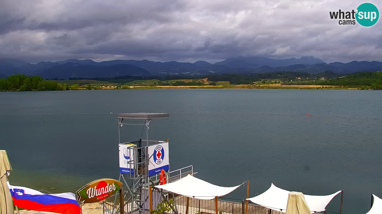 Webcam Lago di Velenje – Spiaggia di Velenje in diretta