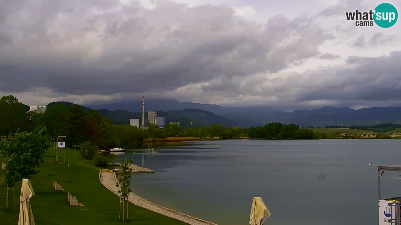 Web kamera Velenjsko jezero – Plaža Velenje uživo