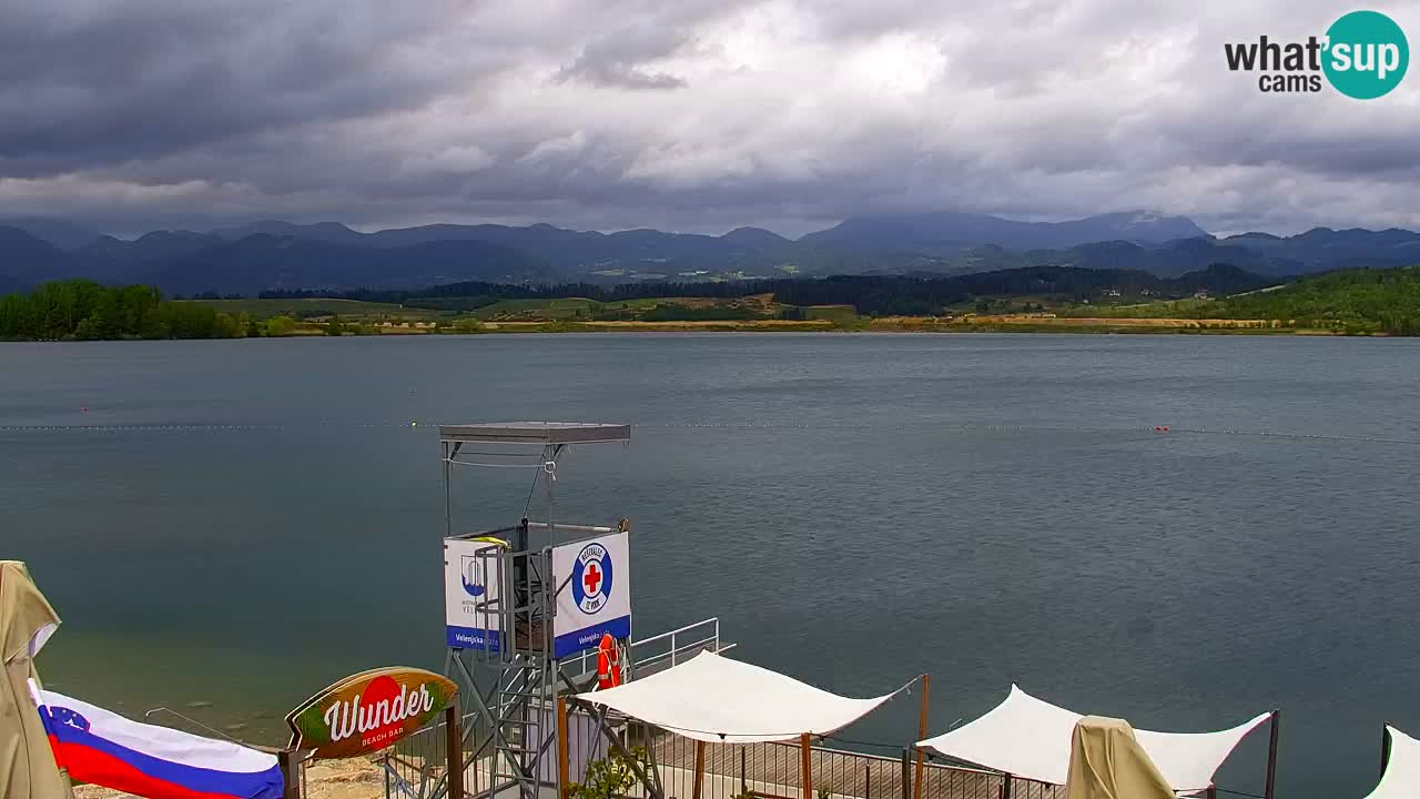 Webcam Lago di Velenje – Spiaggia di Velenje in diretta