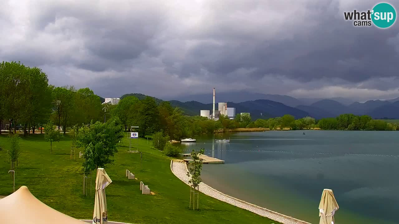Webcam lac de Velenje – Vue en direct depuis Velenje Beach