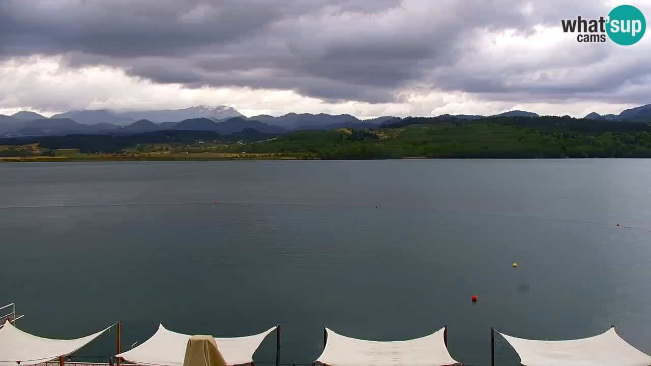 Webcam lago Velenje – Vista en directo desde Velenje Beach
