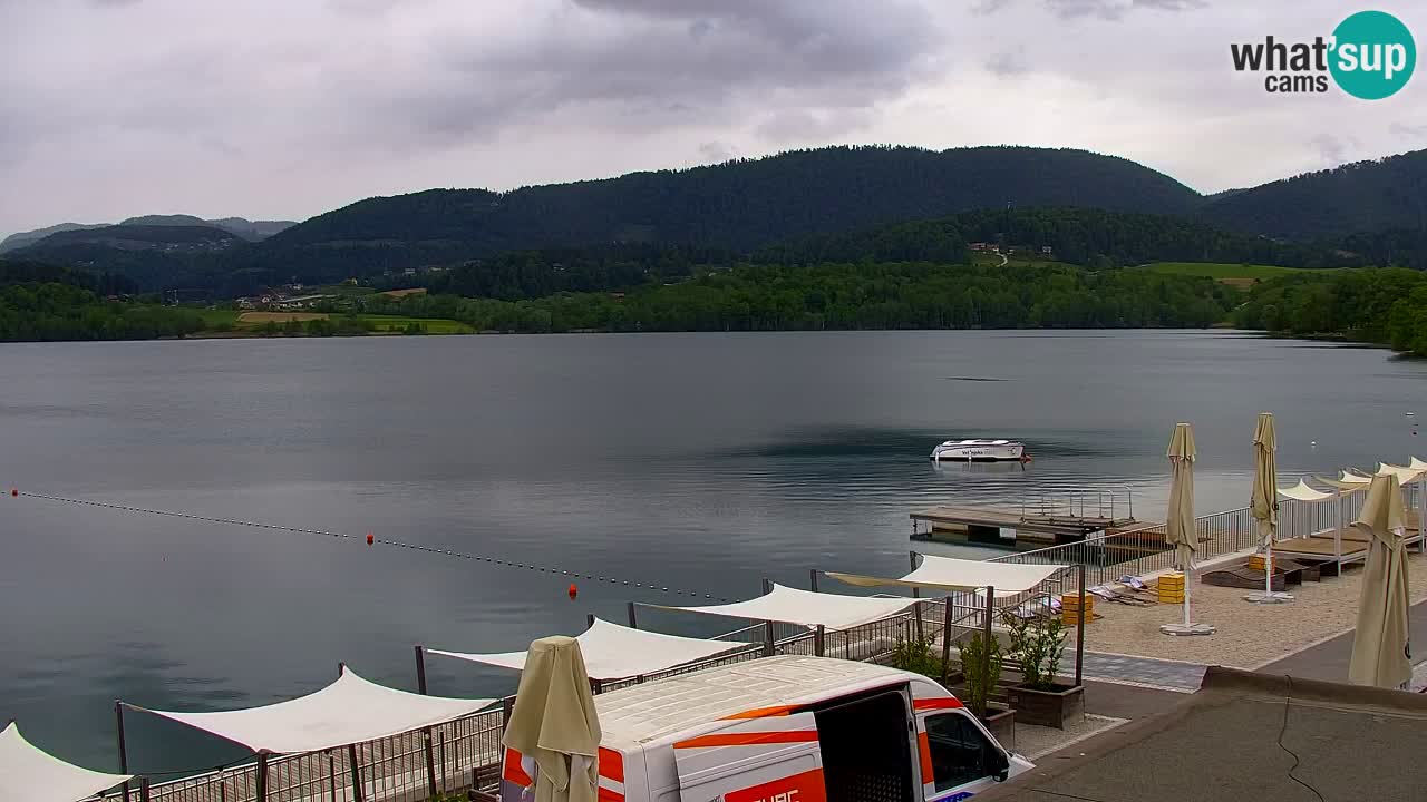 Webcam lago Velenje – Vista en directo desde Velenje Beach
