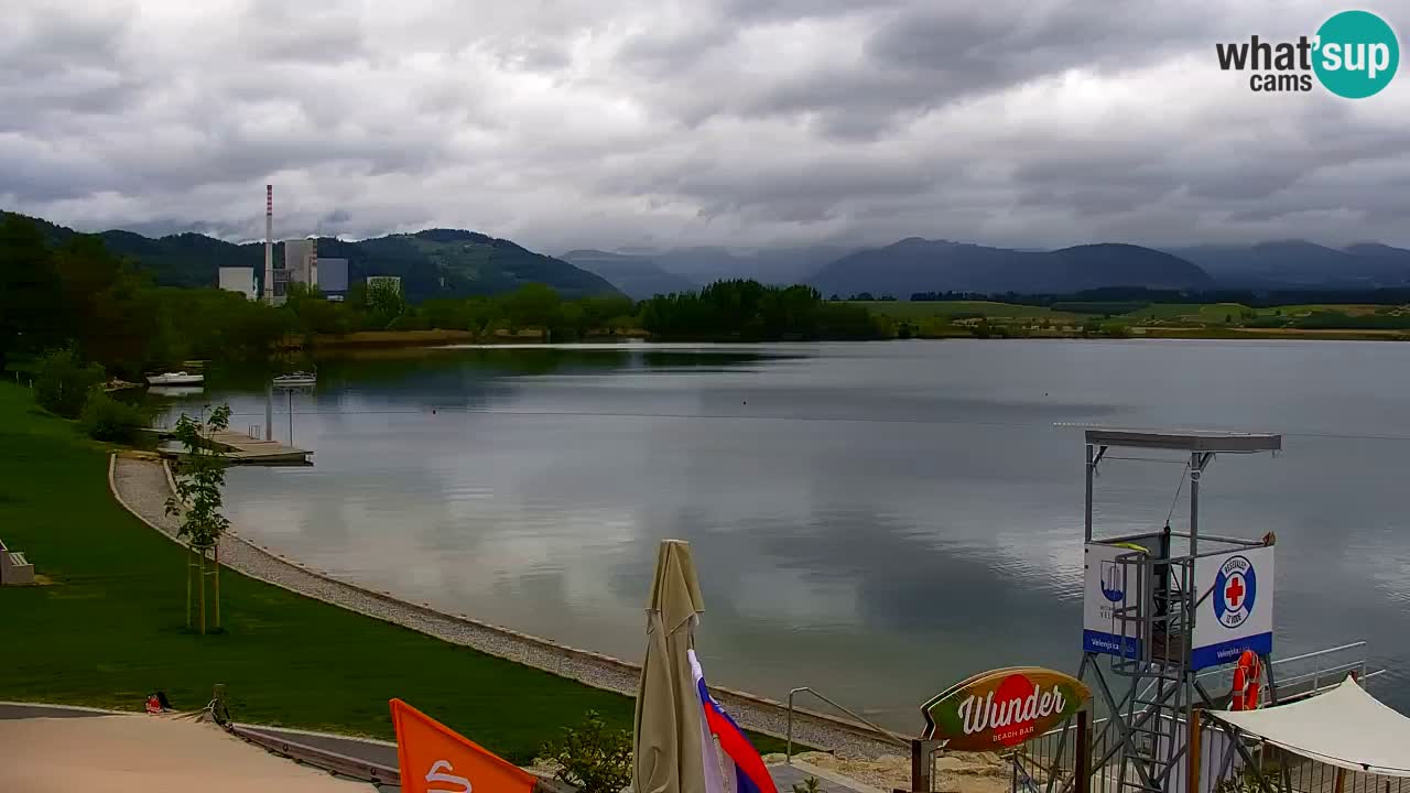 Web kamera Velenjsko jezero – Plaža Velenje uživo