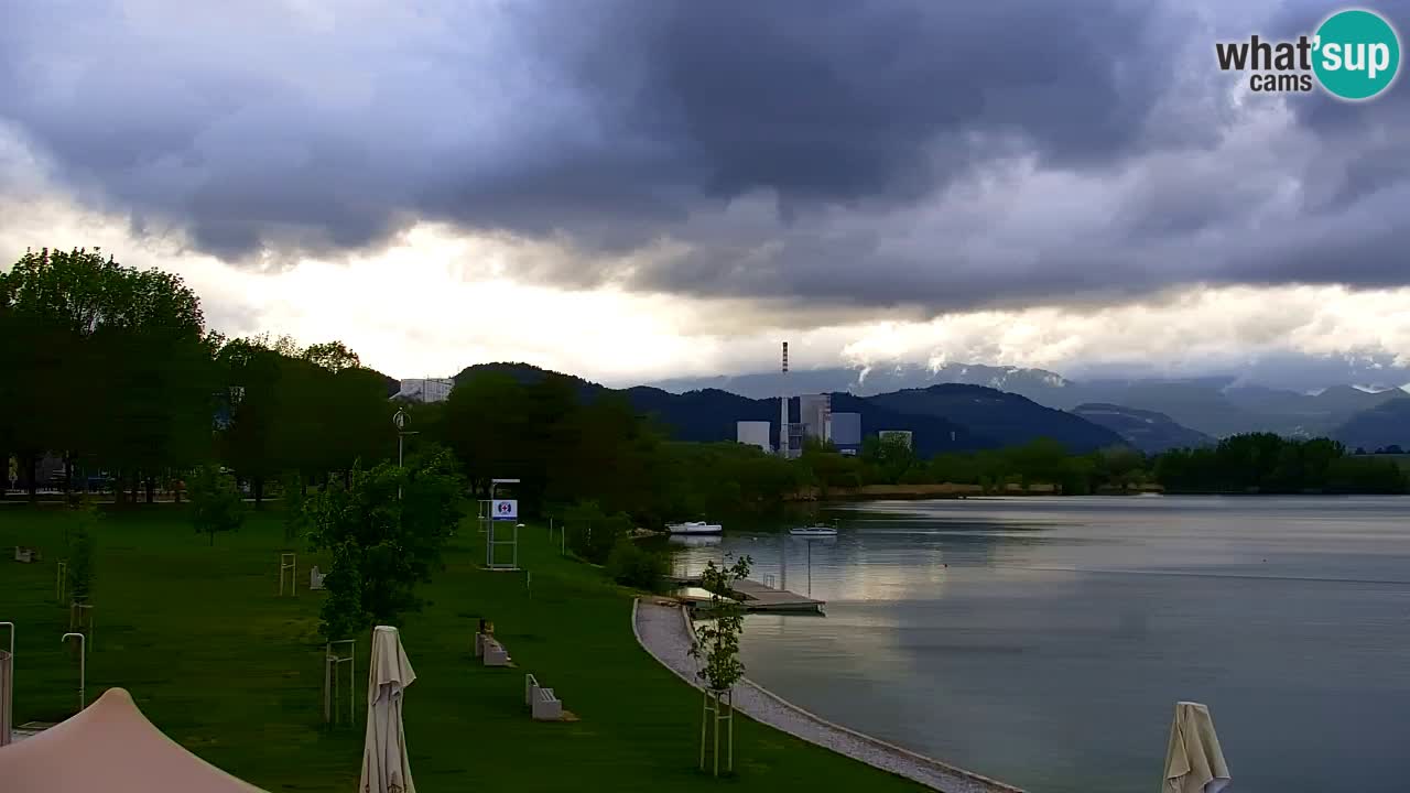 Webcam Lago di Velenje – Spiaggia di Velenje in diretta
