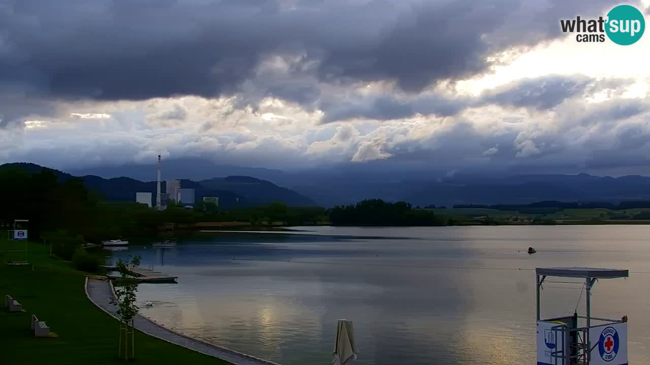 Webcam Lago di Velenje – Spiaggia di Velenje in diretta
