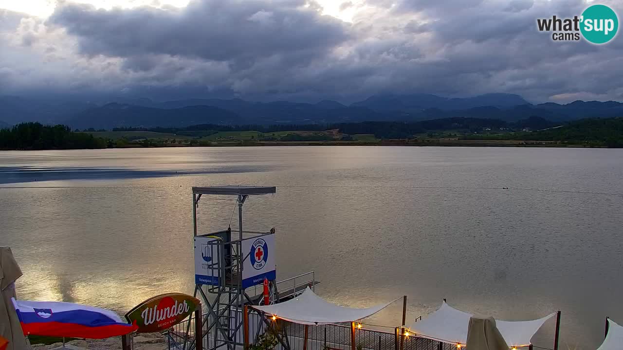 Webcam Lago di Velenje – Spiaggia di Velenje in diretta