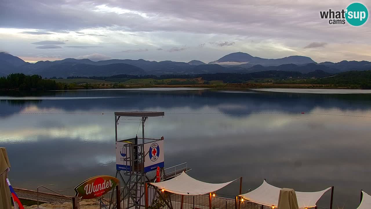 Webcam Lago di Velenje – Spiaggia di Velenje in diretta