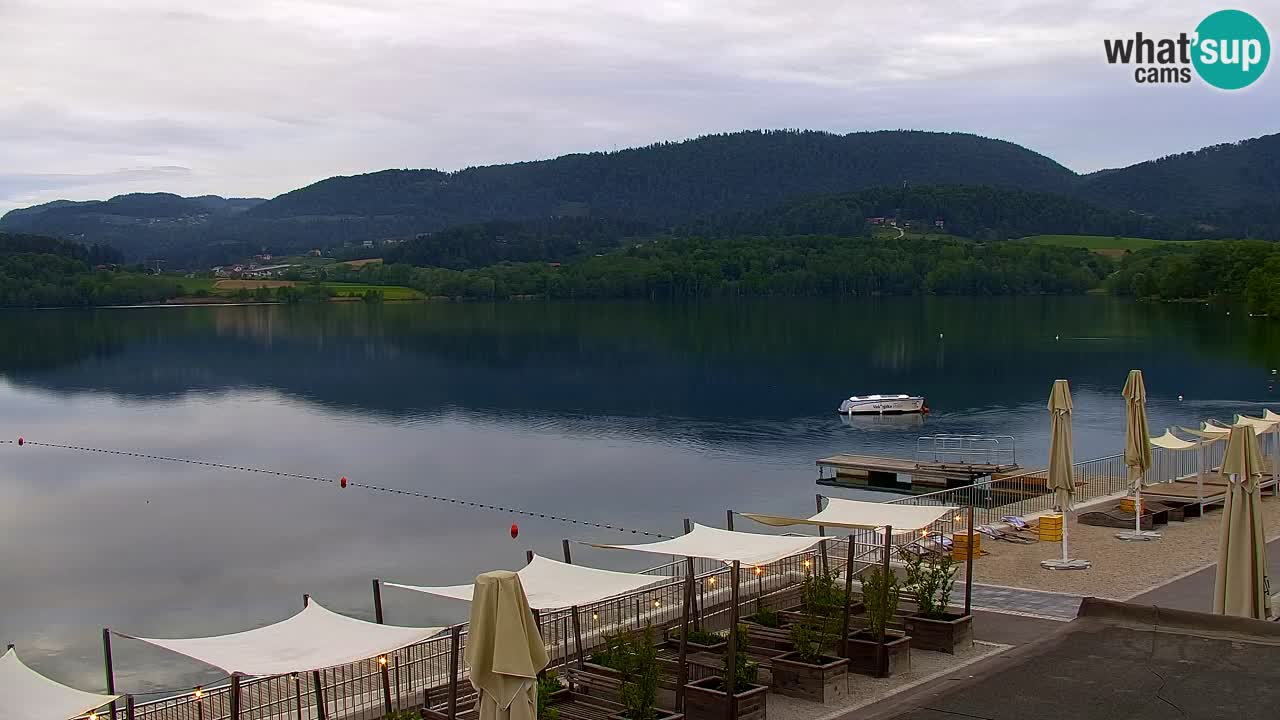 Webcam lac de Velenje – Vue en direct depuis Velenje Beach