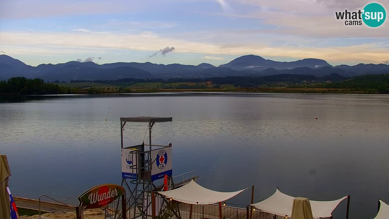 Webcam Lago di Velenje – Spiaggia di Velenje in diretta