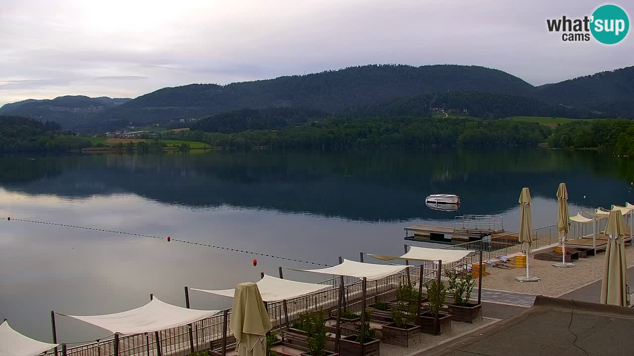 Webcam Lago di Velenje – Spiaggia di Velenje in diretta