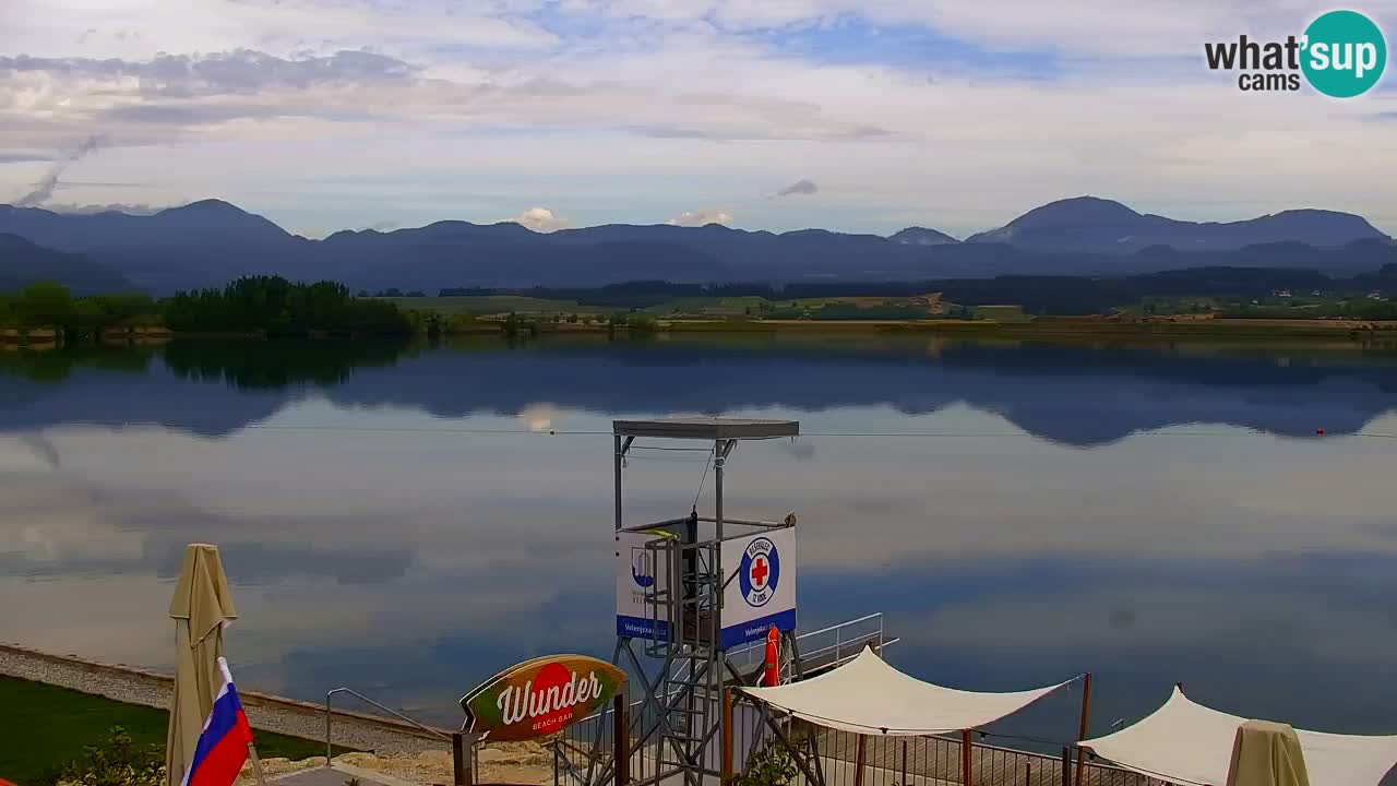 Web kamera Velenjsko jezero – Plaža Velenje uživo