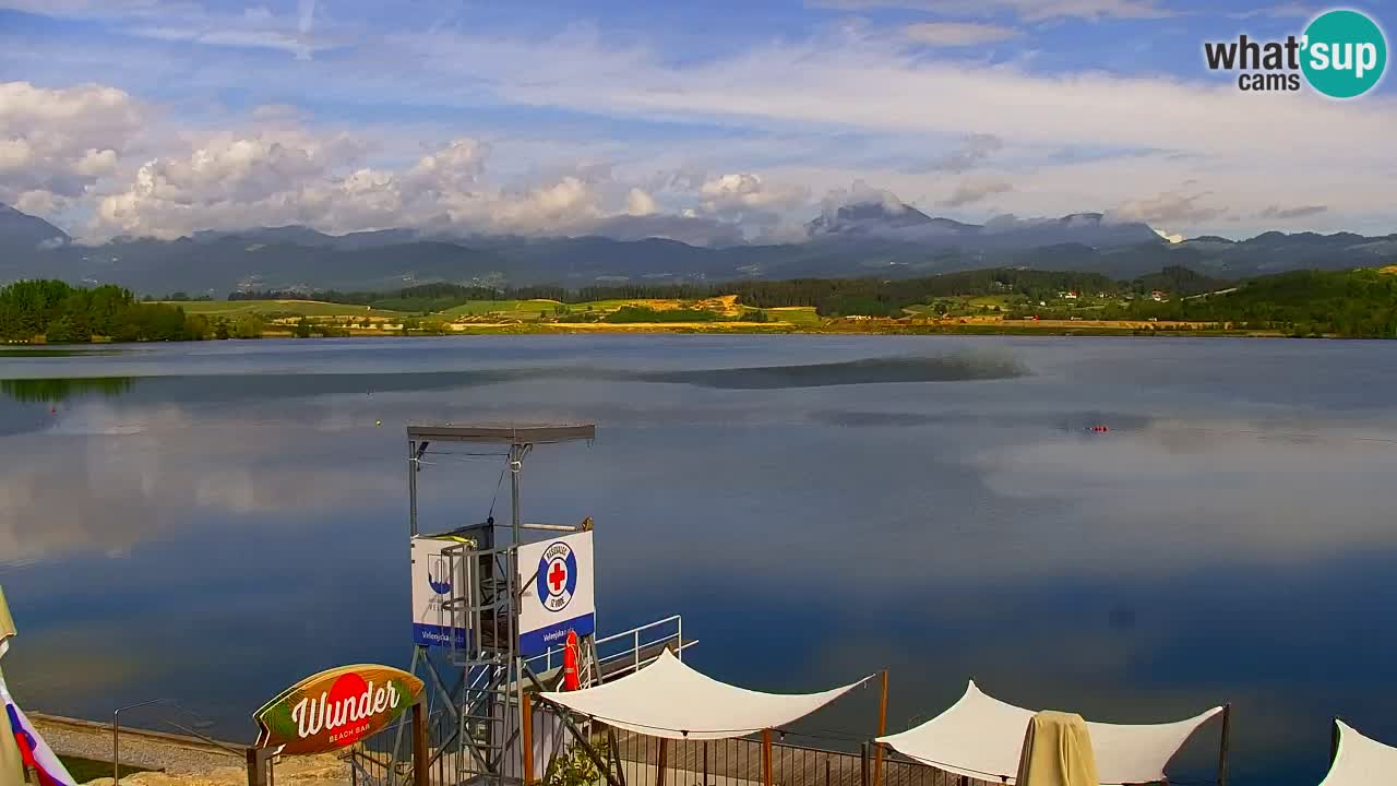 Webcam lac de Velenje – Vue en direct depuis Velenje Beach