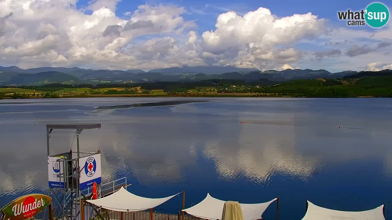 Web kamera Velenjsko jezero – Plaža Velenje uživo