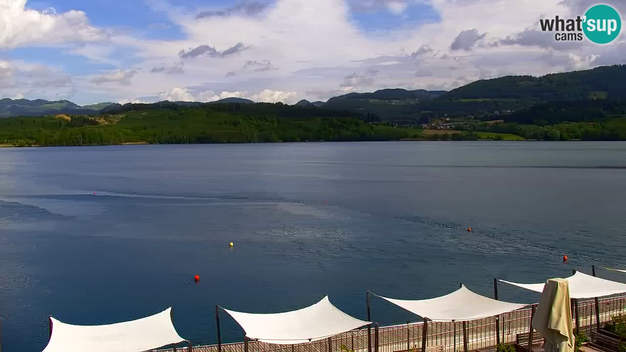Webcam Lago di Velenje – Spiaggia di Velenje in diretta