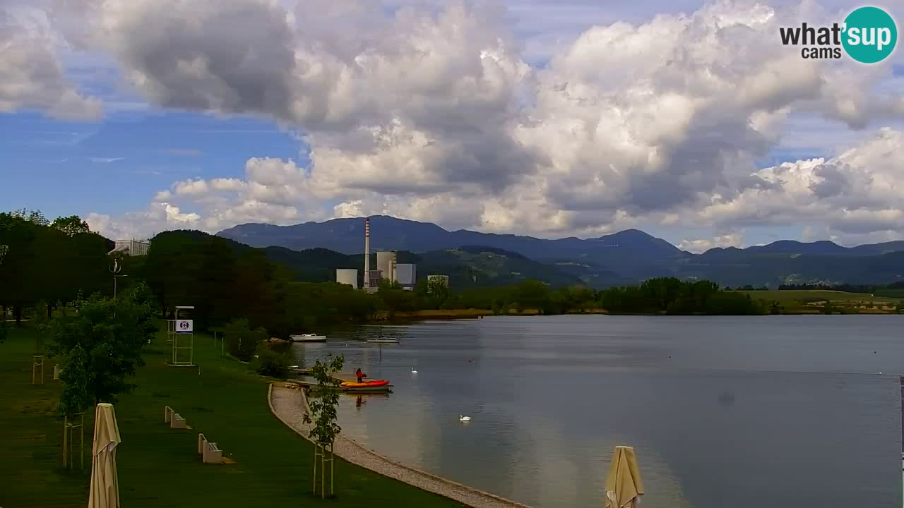 Webcam Lago di Velenje – Spiaggia di Velenje in diretta